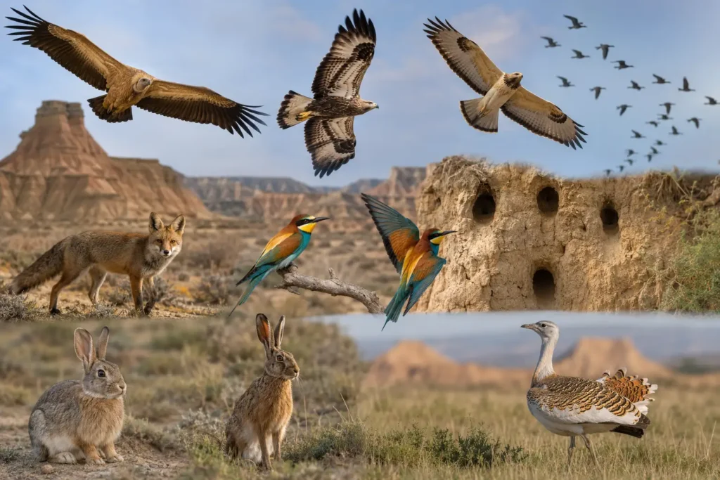 Animaux Bardenas reales